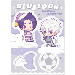 Blue Lock Acrylic Stand Buddycolle Good Night Ver. 3 Seishiro Nagi & Reo Mikage 14 cm